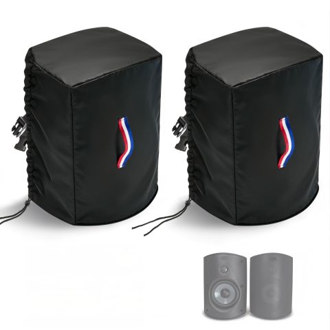 Agustone 2-Pack Waterproof Speaker Covers for Polk Audio Atrium 4, 6x7x10in