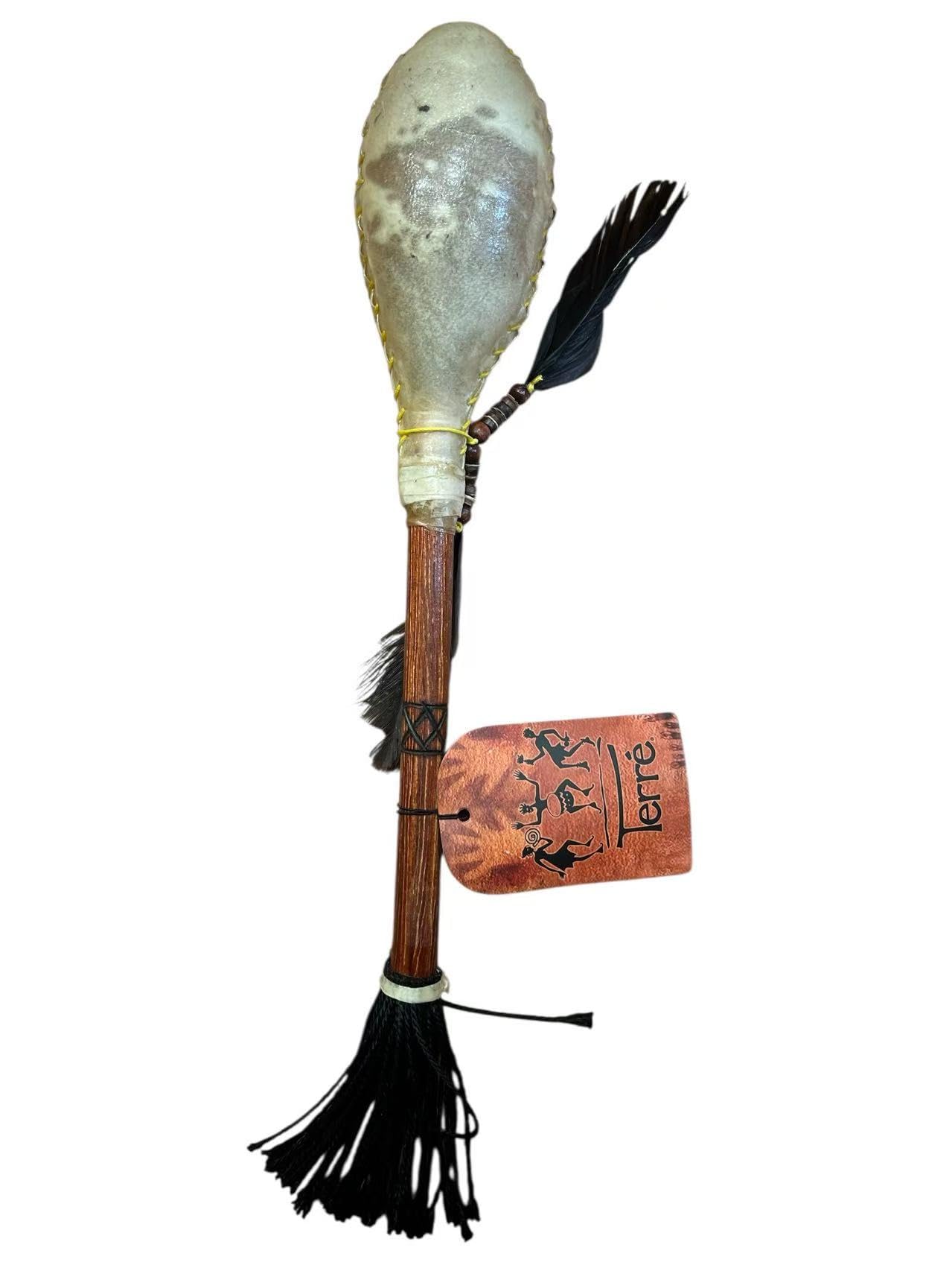 Shaman shakers Sounds like Rain or Ocean, goat skin, three sizes (Ocean Small)