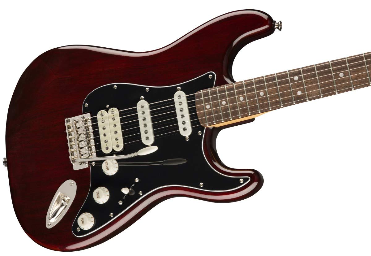 Fender 374024592 Squier Classic Vibe 70s Stratocaster Electric Guitar, with 2-Year Warranty, Walnut, Laurel Fingerboard
