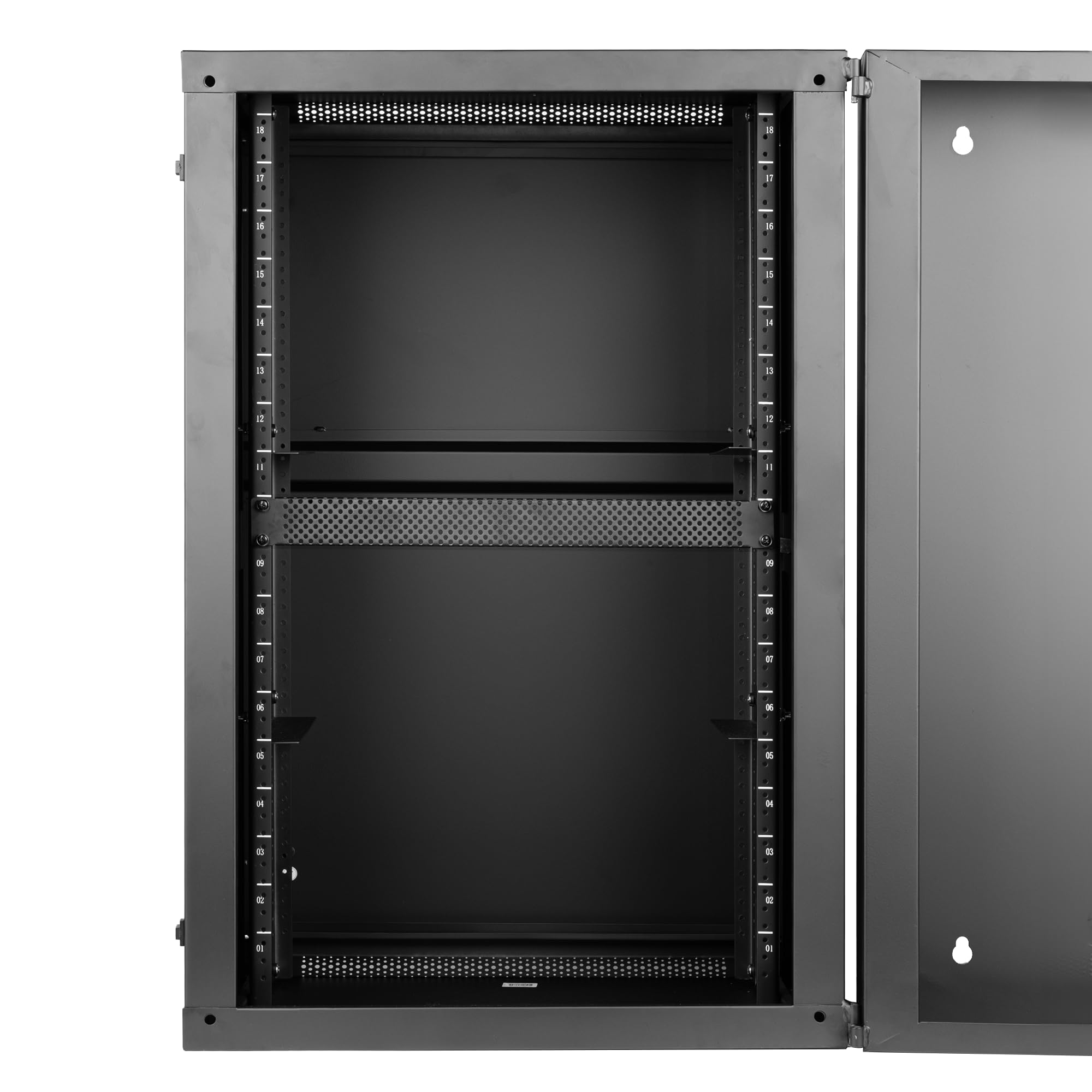 Gator Rackworks Universal Rack Mounted Perforated Flanged Panel Accessory; 1U Size (GRW-PNLPRF1)