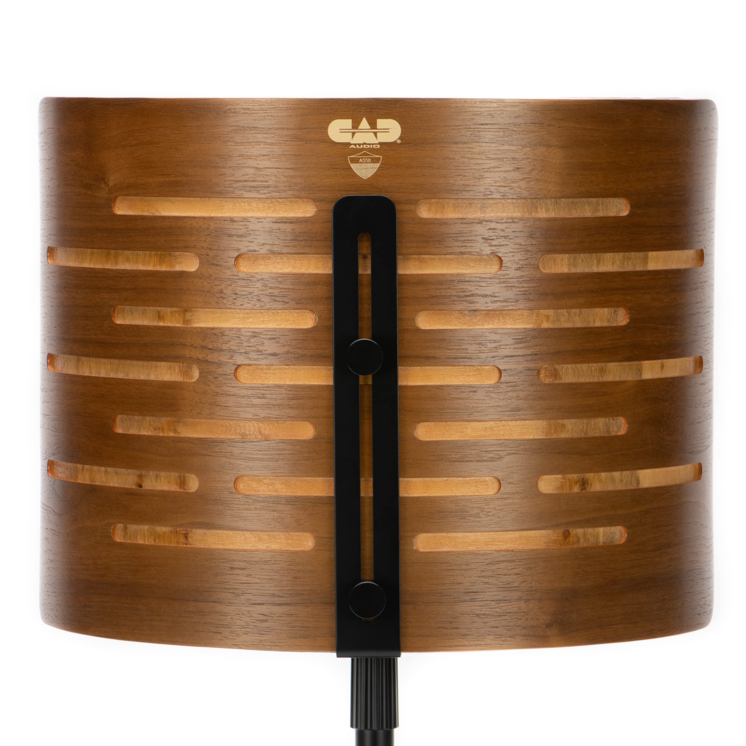 CAD Audio AS50 Acousti-Shield Stand Mounted Enclosure in walnut finish