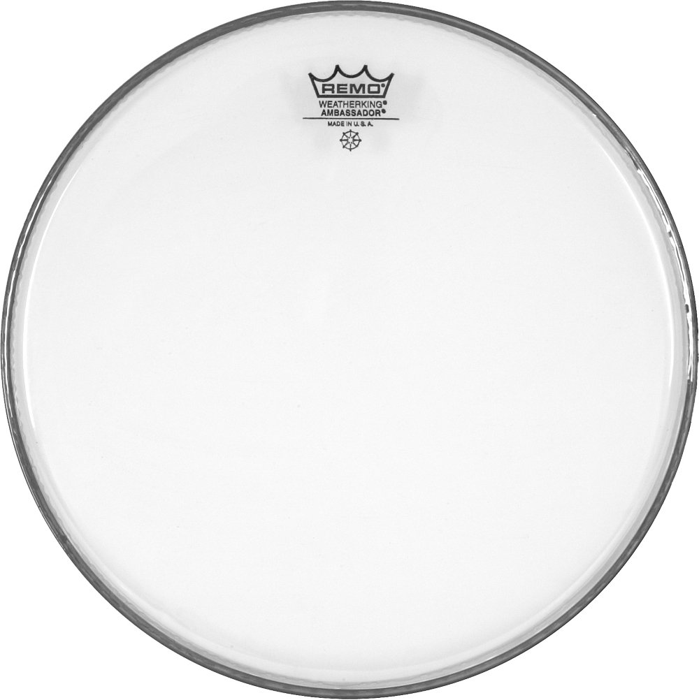 Remo PP-1380-BA Ambassador Clear Tom Drumhead Pack – 10″, 12″ & 16″