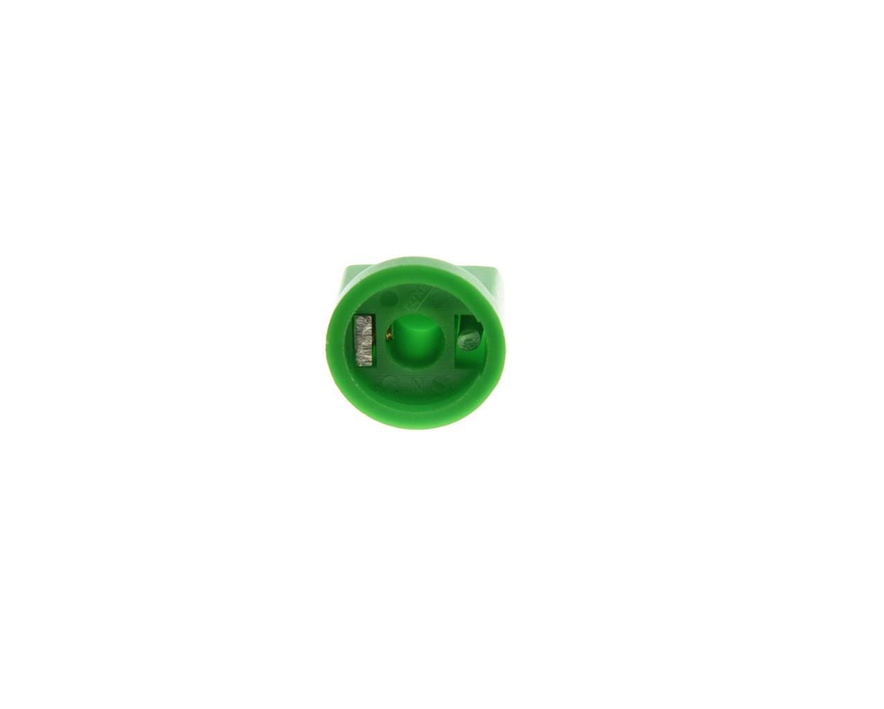 KAISH 10pcs Guitar AMP Effect Pedal Knobs Pointer Knob with Set Screw Green