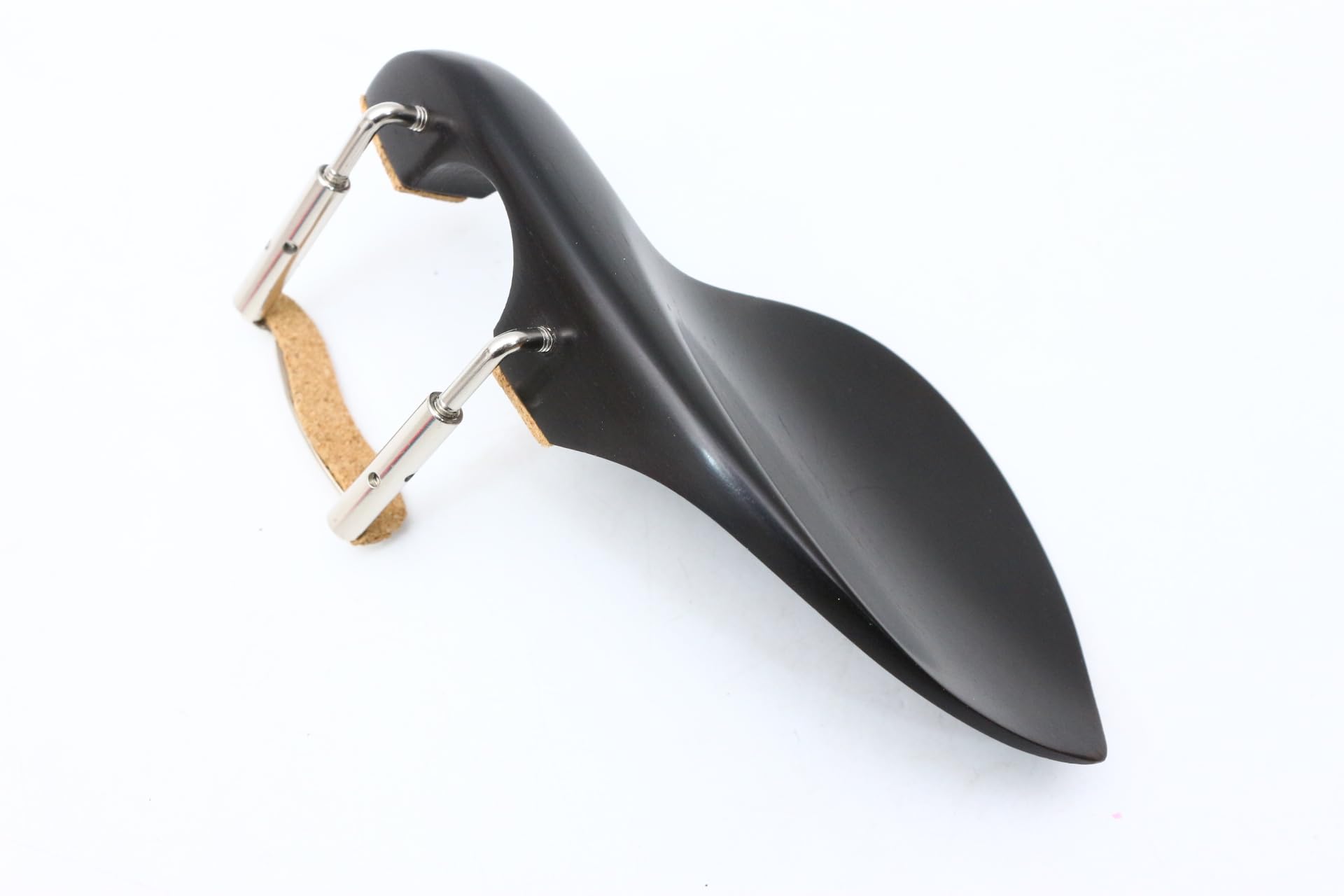 Yinfente Left Hand Violin Chin Rest 4/4 Full Size Ebony Wood With Chin Rest Clamp Fiddle Violin Bracket (left hand)