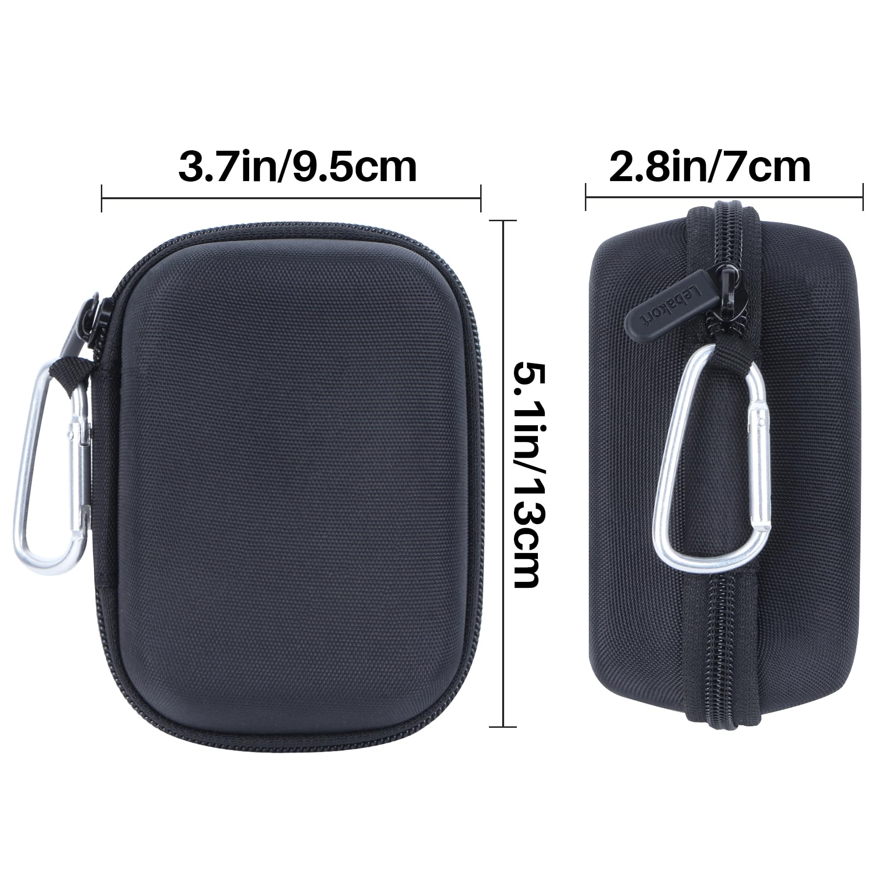 Lebakort Storage Case Compatible with DJI Mic Mini (2 TX + 1 RX + Charging Case) Wireless Lavalier Microphone (Storage Case for Charging Case)