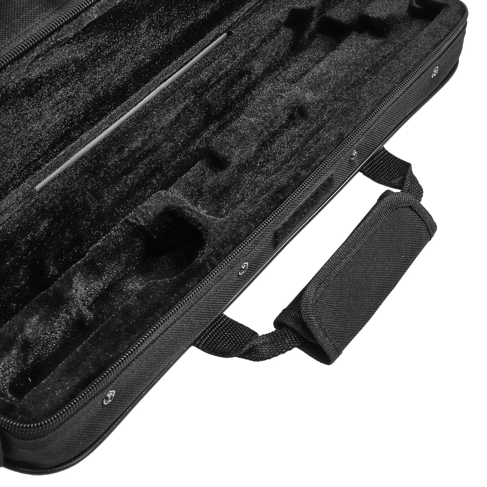 Tosnail Flute Case, Flute Bag Hard Shell with Adjustable Shoulder Strap, Clarinet Case Carrying Bag Hard for 16 Holes Flute