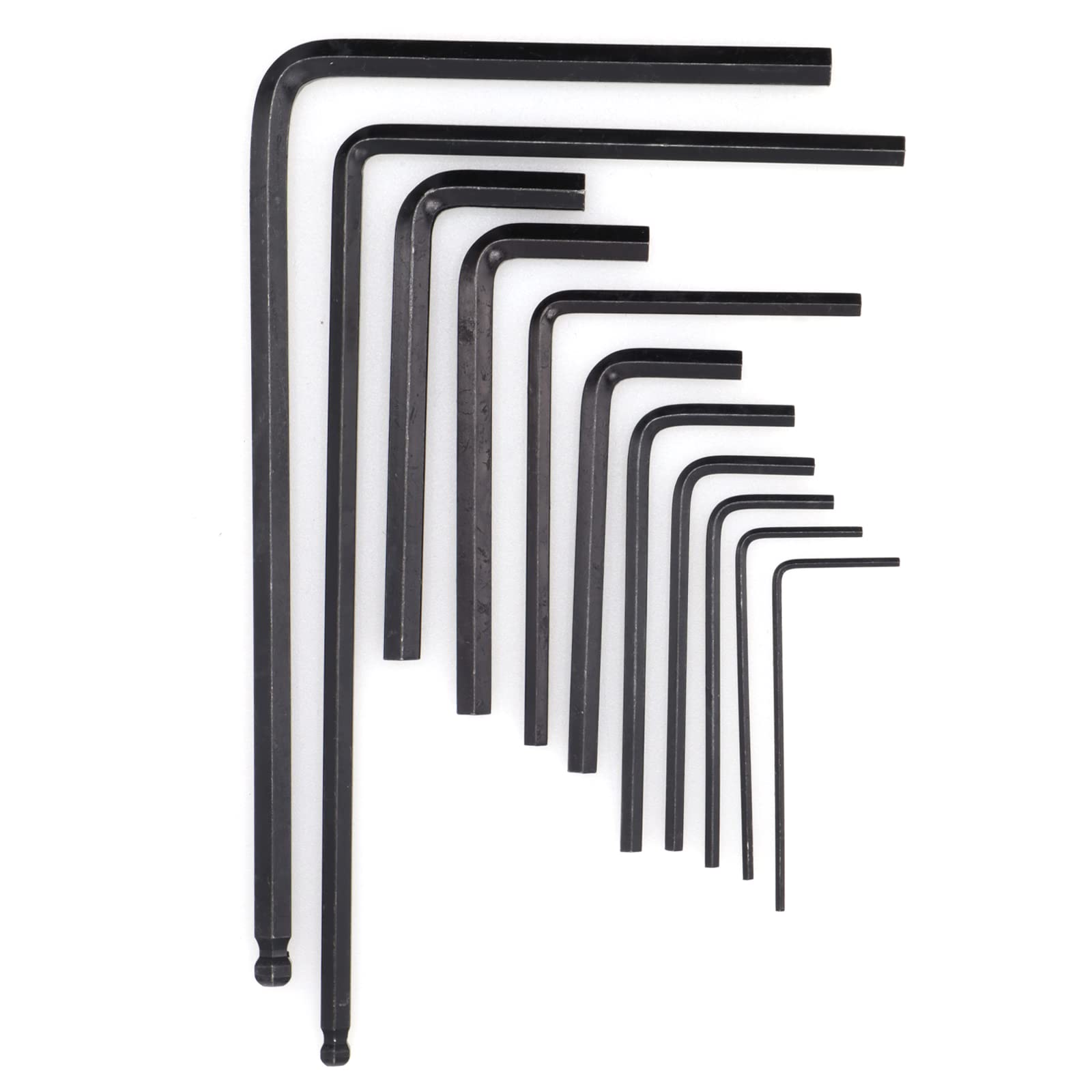 Cheerock 11-Piece Guitar Ball End Allen Wrench Set with Truss Rod Wrench