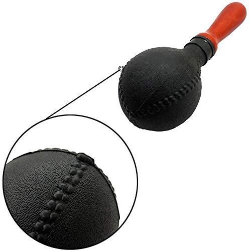 Ubblove Maracas Shakers Rattles Sand Hammer, Black