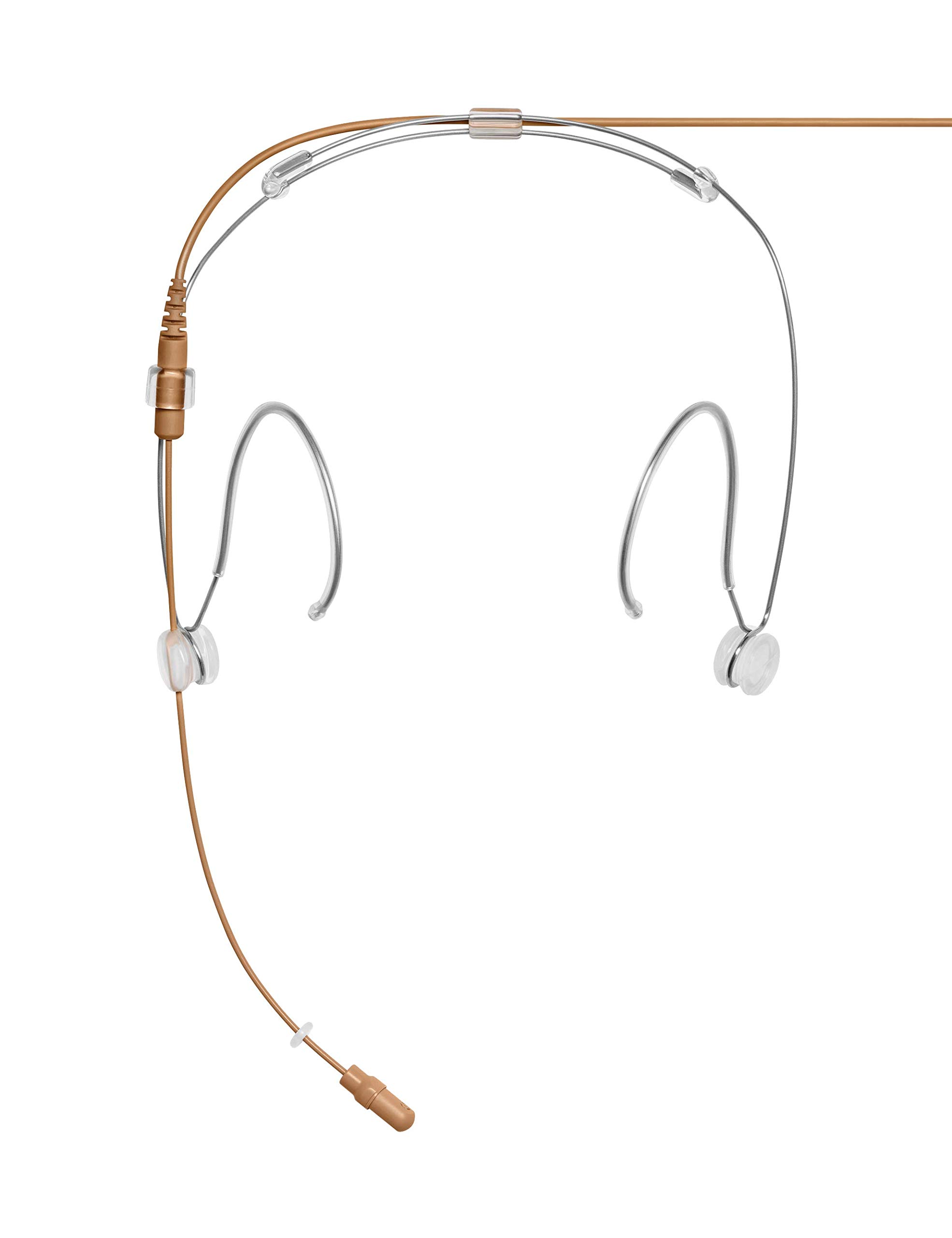Shure DuraPlex Omnidirectional Headset Microphone, LEMO Connector, Cocoa (DH5C/O-LM3)
