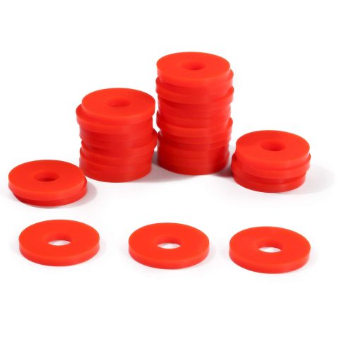LitOrange 30 PCS Guitar Premium Strap Locks, Silicone (Softer Than Rubber) Guitar Protector Strap Blocks