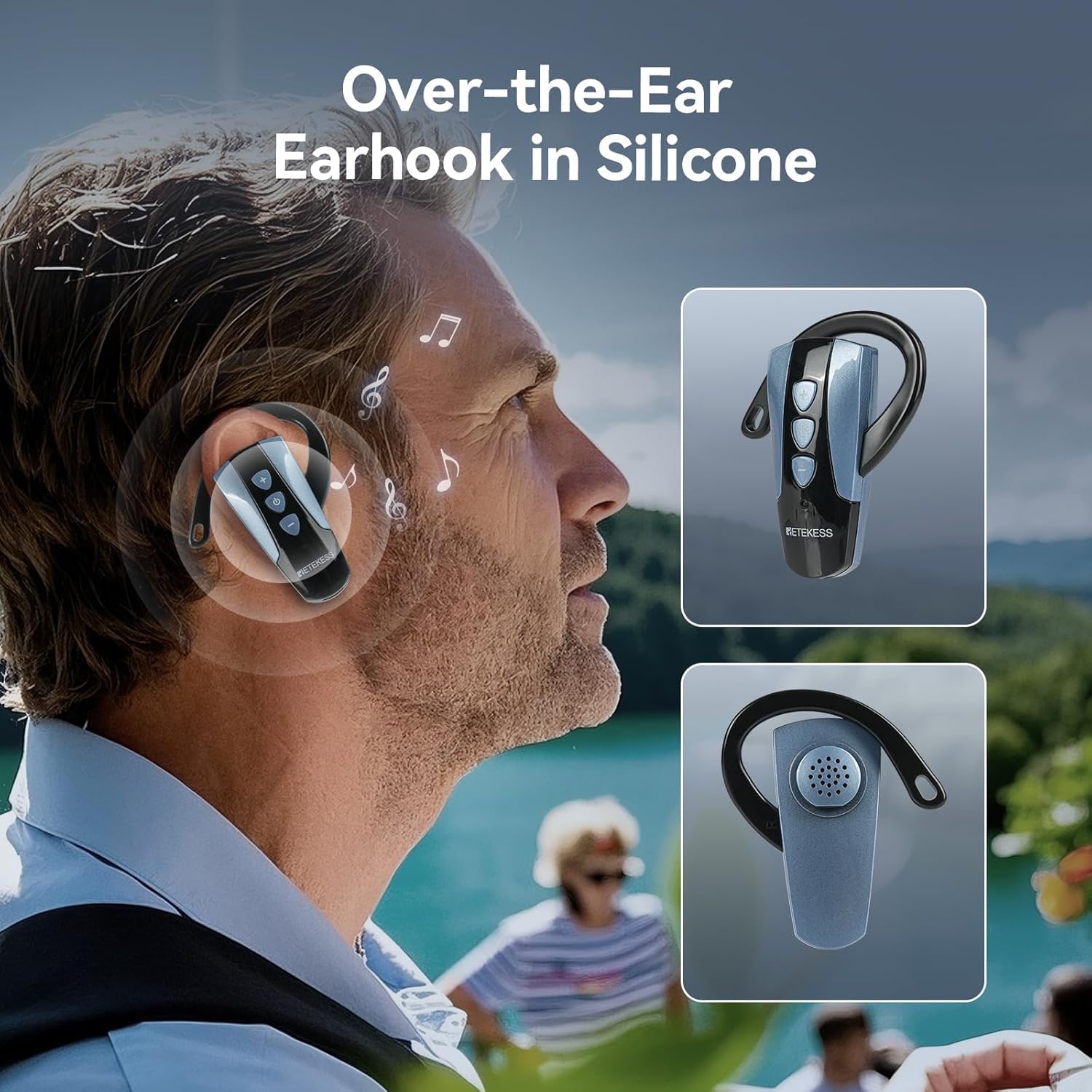 Retekess TT106S Wireless Tour Guide System, Tour Guide Headsets(6TX 100RX)