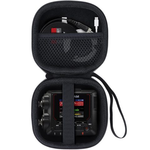 Lebakort Storage Case Compatible with TASCAM FR-AV2 Compact 32-bit Float Field Recorder Timecode Generator Mixer