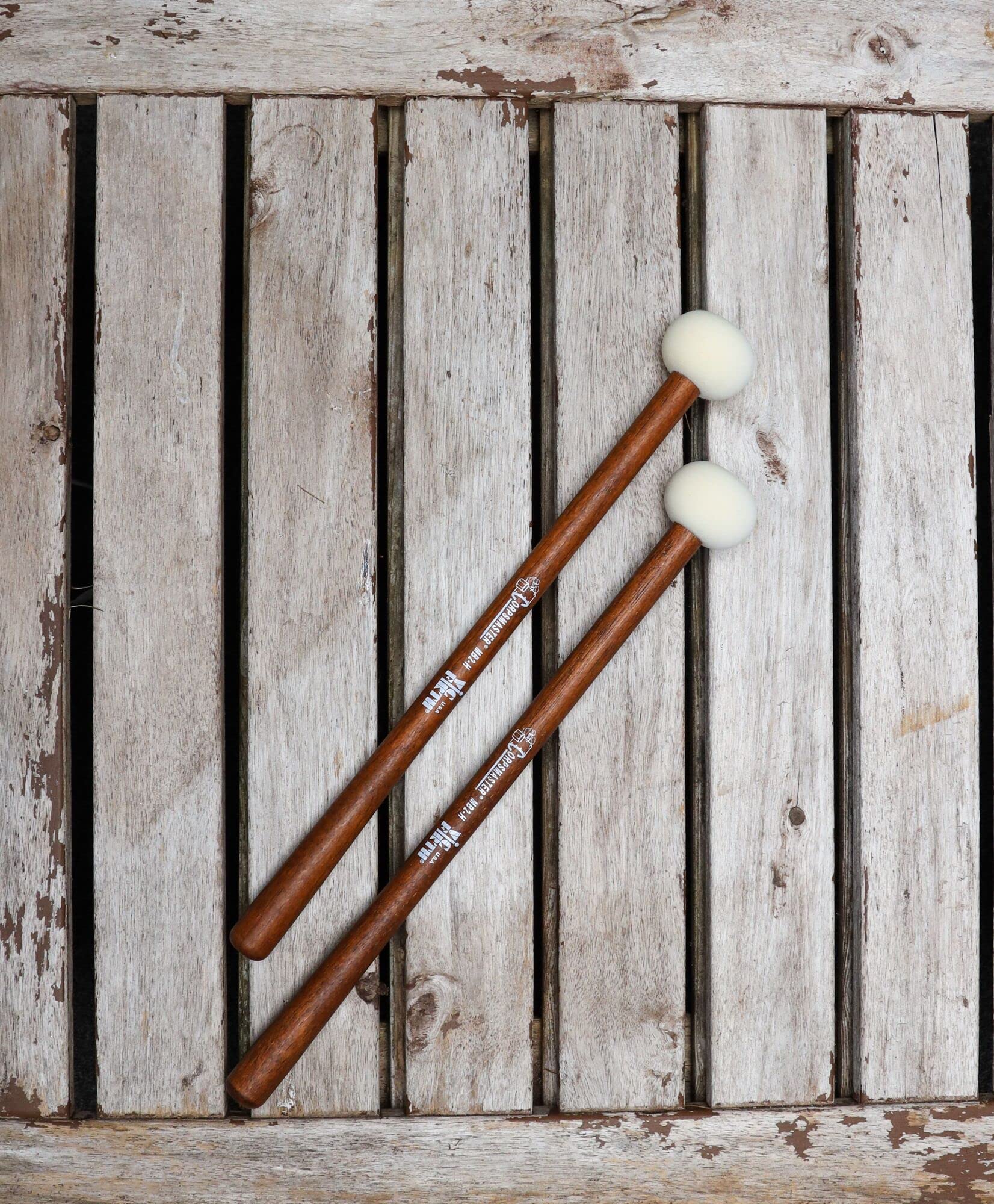 Vic Firth Corpsmaster Bass Mallet — Medium Head – Hard