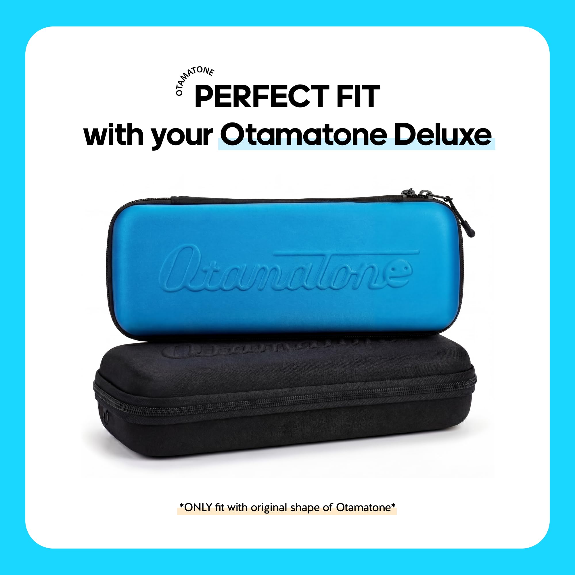 Otamatone Official Portable Case for Deluxe Size (17.25 inch) – Blue