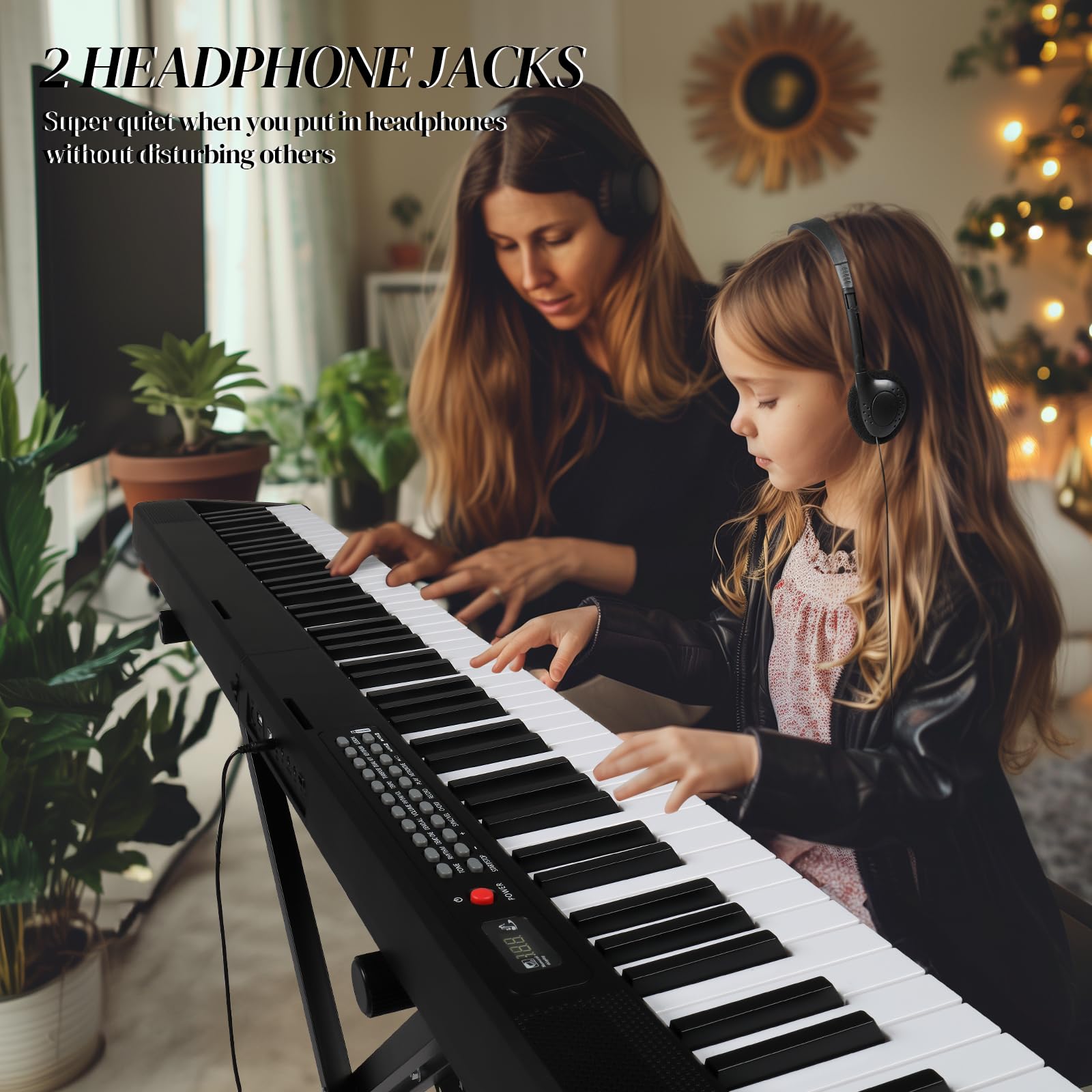 Ktaxon 88 Key Foldable Electronic Keyboard Piano, Electric Piano with Stand