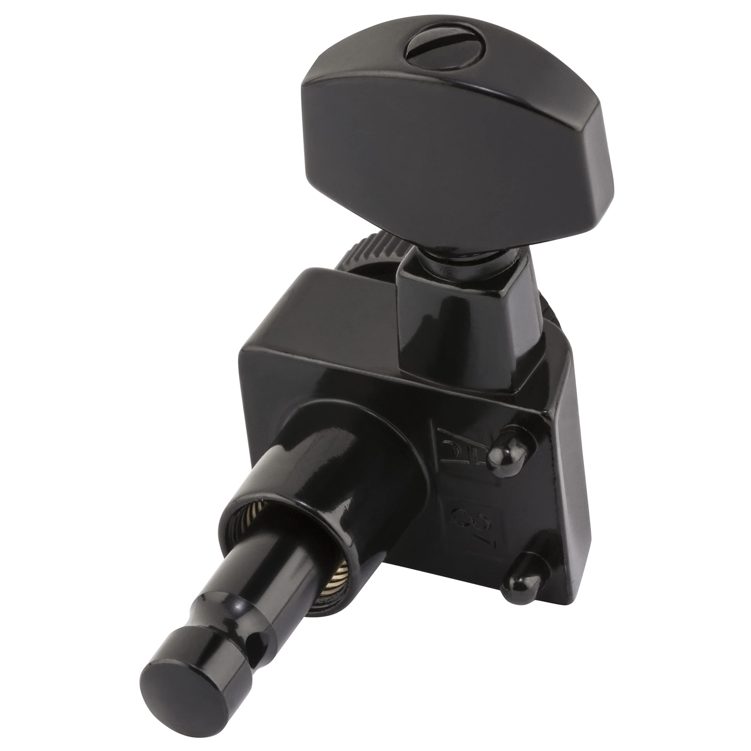 Fender 990818400 Deluxe Locking Staggered Guitar Tuners, Guitar Accessories, Black