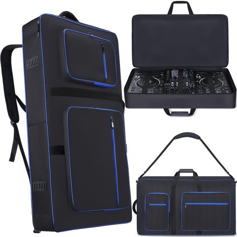 Aleemin DJ Controller Case Backpack Compatible with XDJ-AZ